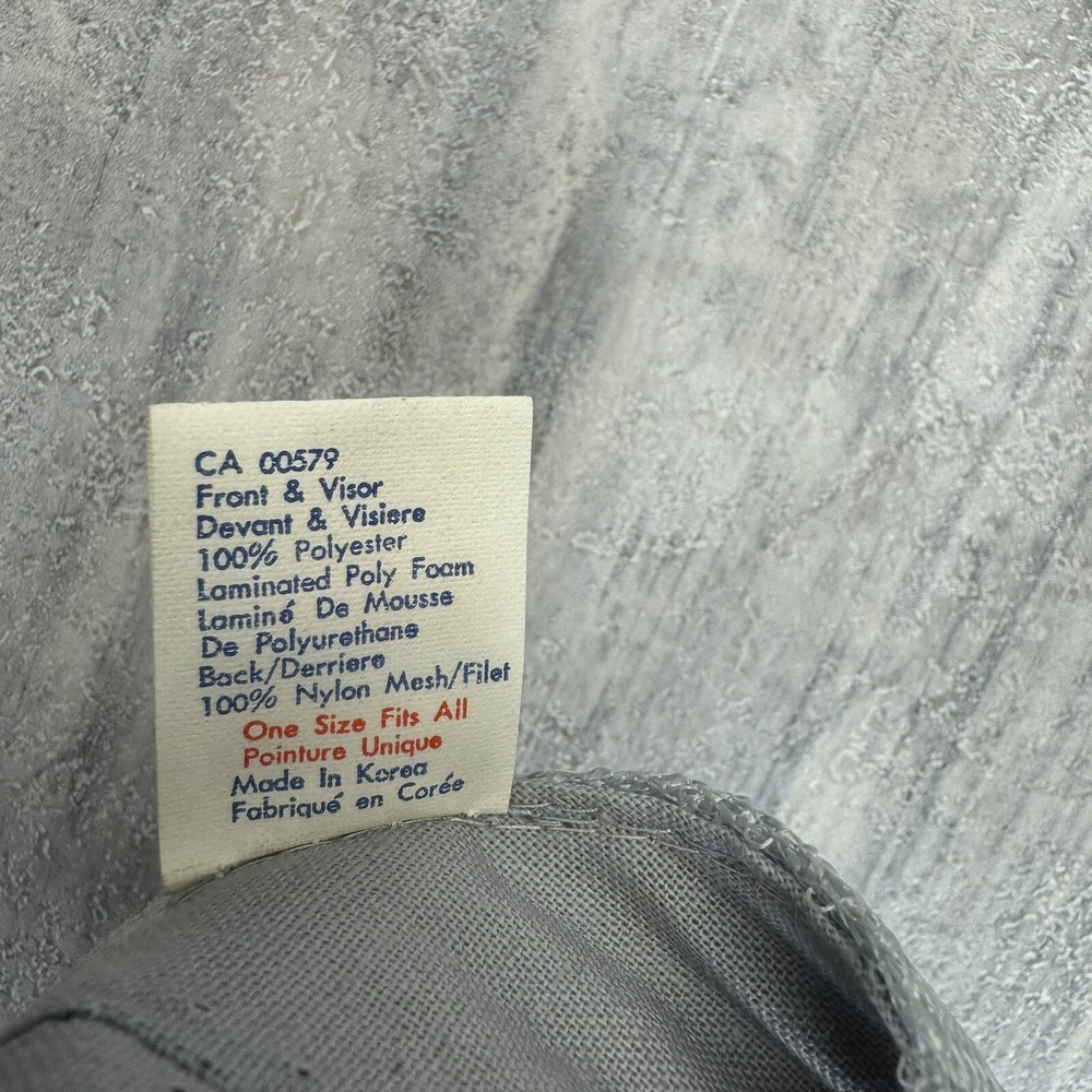 City Of Swift Current 75 Years 3 Three Stripe Trucker Mesh SnapBack Vtg Hat Cap - Picture 9 of 9